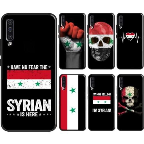 Syria national Flag For Samsung Galaxy A50 A70 A40 A10 A51 A71 A31 A41 M51 M31 A12 A52 A20e A21S Phone Cover