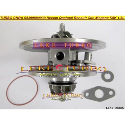 TURBO Cartridge CHRA 54399880070 54399700070 54399980070 For Nissan Qashqai For Renault Clio III Megane II Scenic 2 K9K 1.5L dCi