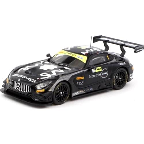 TW 1:64 AMG GT3 GT 2018 01 alloy toy car toys for children diecast model car Birthday gift