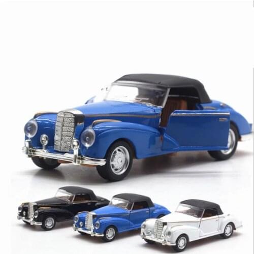 1 :36 scale alloy pull back retro classic cars,2 open door model cars toy,childrens toys vehicle,musical&flashing,free shipping