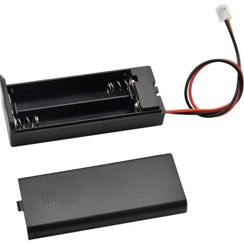 20pcs/lot 2 x AAA Batteries Holder 2 slots 3V Battery Case Cover Shell Kit for BBC Micro:bit Microbit Breakout Expansion board