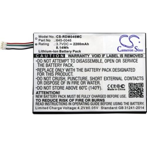 Cameron sino 2200mah battery for RED DIGITAL CINEMA REDmote 645-0046 Camera Battery