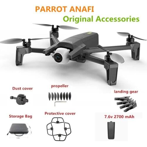 PARROT ANAFI GPS Drone Battery 7.6V 2700mAh /Propeller maple leaf For PARROT ANAFI Drone Spare Parts