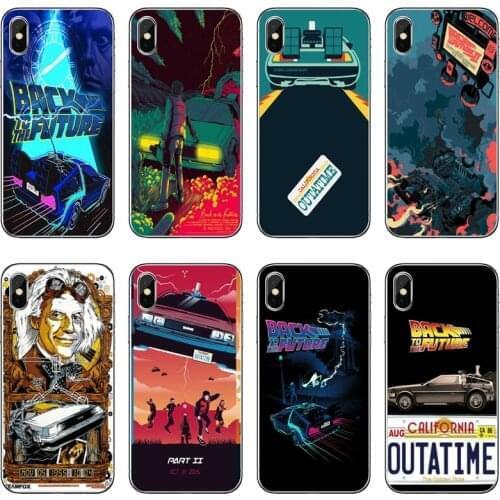 Back to the Future DeLorean Accessories Phone Case For iPhone 12 Mini 11 Pro Max XS Max XR X 8 7 Plus 6 6S Plus 5 5S SE 2020