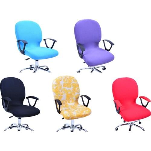Stretch Chair Cover big elastic seat chair covers with back Office chair slipcovers home decoration furniture computer armchair