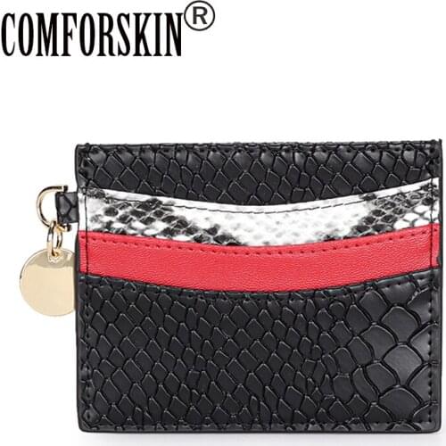 COMFORSKIN Women's Business Card Holders