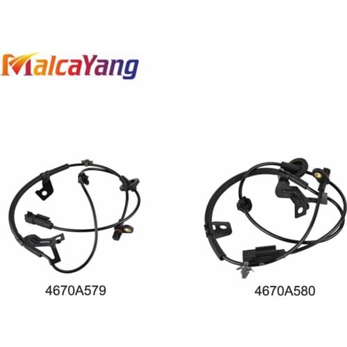Rear Right &Left ABS Wheel Speed Sensor 4670A580 4670A579 For Mitsubishi Outlander Lancer ASX 2006 - 2012