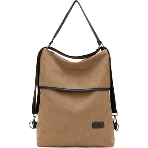 Canvas Leisure Shoulder Bags for Female 2021 New Women Handbags Famous Brand Designer Quality Messenger Bags