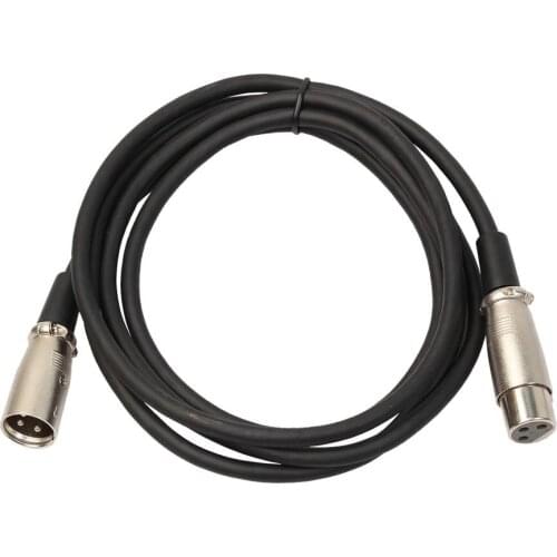 Microphone Lead / Mic Cable / XLR Patch Lead Balanced Male to Female Plug