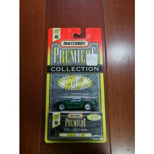 Matchbox 1/64 premiere Chevrolet Camaro Z-28 Collection Metal Die-cast Simulation Model Cars Toys