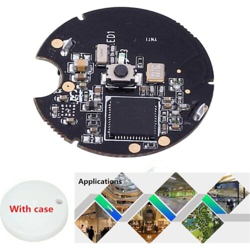 NRF51822 2V-3.3V Bluetooth 4.0 Wireless Module For iBeacon Base Station Intelligent Control System Beacon BLE Module 4MA W/ Case