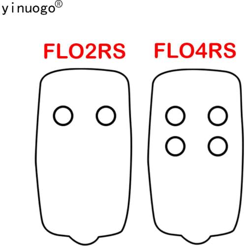 For FLO4R-s Flo2r-s Garage Door Opener Gate Remote Control Flors Remote Control Flor-s 433.92mhz Rolling Code