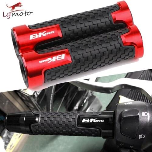 Handle Bar Grips For Suzuki B-King BKING ABS 2008 2009 2010 2011 2012 Hot Deals Motorcycle Accessories 7/8"22MM Handlebar Grips