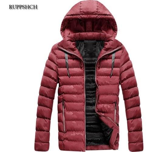 RUPPSHCH Men's Long Parkas