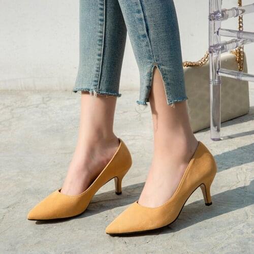 New sexy high heel womens shoes fashion ladies shoes pointed stiletto high heel ladies shoes 2020 new party shoes women