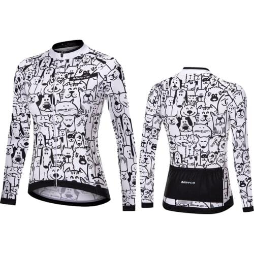 WomenS Tops For Girls Spring Long Sleeve BMX Cycling Jersey Bicycle Road MTB Bike Shirt Outdoor Sports Ropa Ciclismo Clothing