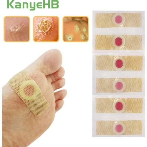 12pcs Foot Corn Removal Killer Calluses Plantar Warts Thorn Pain Relief Curative Plaster Foot Care Tool Medical Detox Sticker