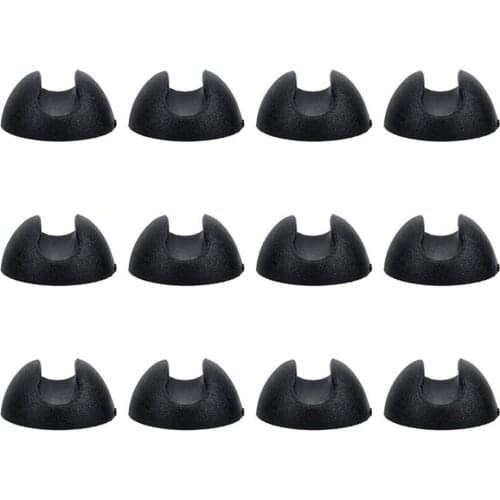 4/12pcs Table Feet Covers Non-skid Chair Feet Caps Hairpin Chair Foot Pads for Chair Table Floor Protectors