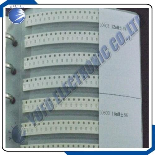 Free Shipping One Lot 0603 SMD SMT Chip Inductor Assortment Book Kit 33 value total 3300pcs
