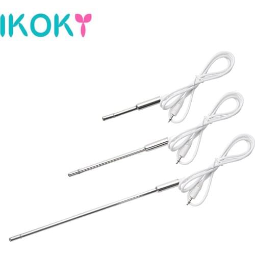 Electric Shock Urethral Sound Dilator Penis Plug Stimulator Sex Toys for Men Gay Catheters Machine Stainless Steel Erotic Shop