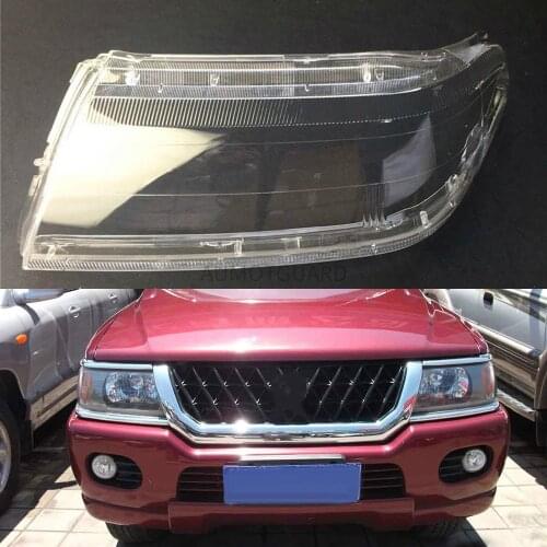 Car Headlight Lens For Mitsubishi Sport Pajero Race Car Headlamp Lens Replacement Auto Shell Cover