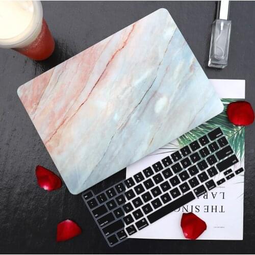 Fashion Marble Pattern Laptop Case Keyboard Cover for New MacBook Air 13 2019 2020 Pro 13.3 15 inch Retina Touch Bar A2159 A1932
