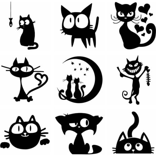 Cute Cat Car Decal for Chevrolet Cruze Cruz Sports Styling Auto Racing Decoration Accessories 21cm*24cm
