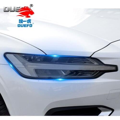2pcs TPU film for Volvo XC60 XC90 XC40 V90 V60 S60 S90 TPU Special Car Headlight Headlamp Protective Film Sticker Accessories