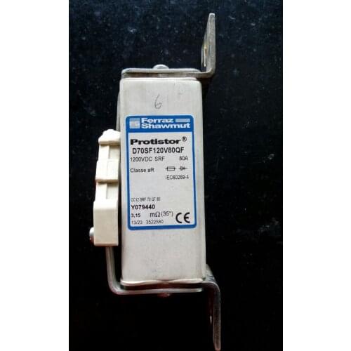 Fuses: D70SF120V20QF 1200VDC SRF 20A CC 12 SRF 70QF 0020 C076638 / D70SF120V25QF S079435 / D70SF120V32QF T079436 aR