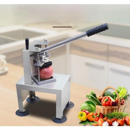 French Fries Cutter Stainless Steel Manual Multifunction Fruit Vegetable Potato Cutter Kitchen Coupe Frites Home Products DG50ST