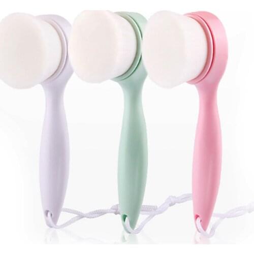 Face Cleaner Brush Skin Blackhead Remover Washing Face Brush Deep Pore Cleaner Exfoliator Scrub Silicone Face Cleansing Brush