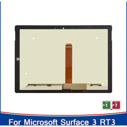 10.8'' For Microsoft Surface 3 1645 LCD Touch Screen Digitizer Assembly Lcd Panel Replace For Surface 3 RT3 RT 1657 Lcd Display