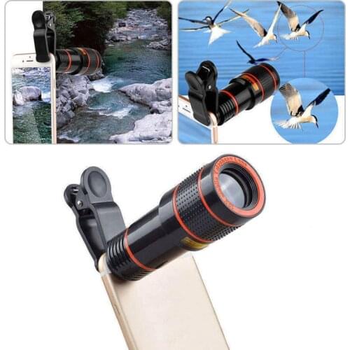 Dropshipping Mobile Phone Camera Lens 8X Zoom Telephoto Lens External Telescope With Universal Clip for Smartphone