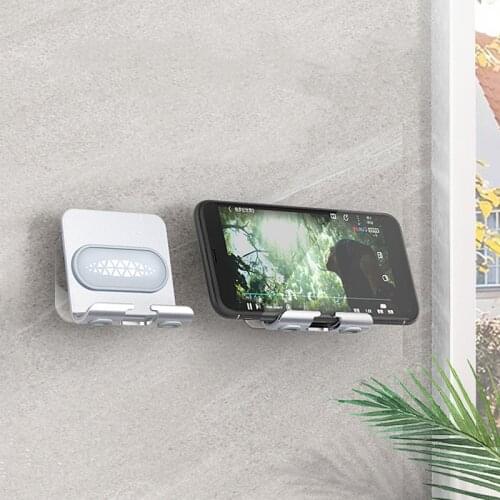 Mobile Phone Holder Stand Universal Tablet Bracket for Iphone Samsung Xiaomi Wall Mount Holder for Bathroom Toilet Bedside Wall