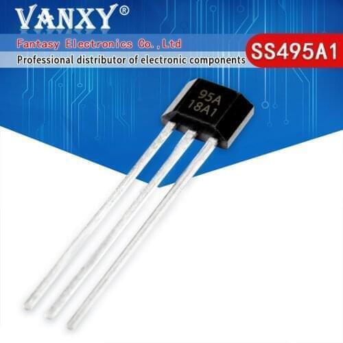 10pcs SS40AF SS41F SS495A SS49E 40AF 41F 495A 49E OH41F SS495A1 Ehigh sensitivity Hall sensor
