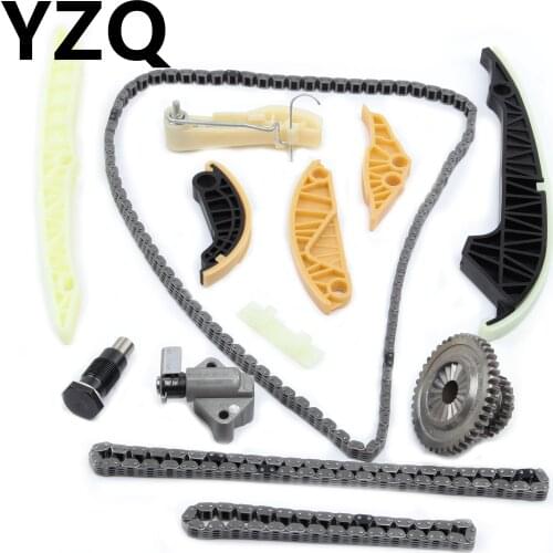 13PCS Timing Chain Tensioner Guide Raile Kit Set For Audi A4 A6 VW Jetta Passat Skoda Seat 2.0T 06K109467K 06H109467N 06H109507N