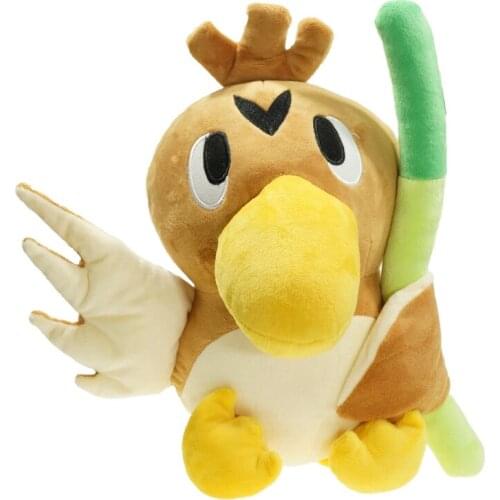 30cm TAKARA TOMY Pokemon Farfetchd Plush Toys Doll Soft Stuffed Animals Toys for Kids Children Gifts