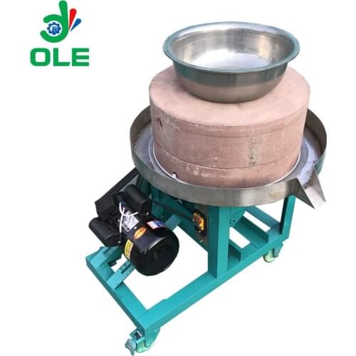35kg/H Agricultural Easy Use Sesame Oil Paste Stone Mill Grinding Machine