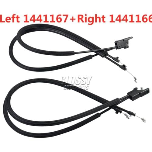 AP03 For Ford Fiesta MK5 MK6 For Ford Fusion Left+Right Hand Seat Tilt Cable Pair 1441166