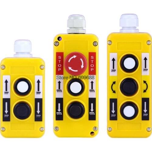 COP Automobile tail plate lifting Push Button Switch Pendant Controller T5813 T4813 T3813