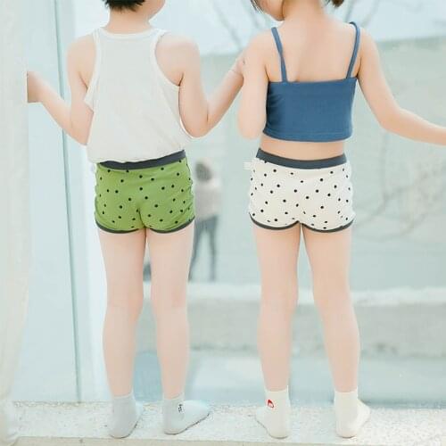 Kids Underwear Cotton Panties Shorts toddler Girls thong Boys Boxers Baby Short Briefs Fashion new Children cute Dots Underpants