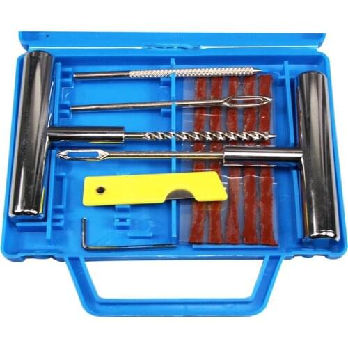 11pcs New Heavy Duty Tire Repair Car Tire Puncture Repair Plug Tyre Repair Kit