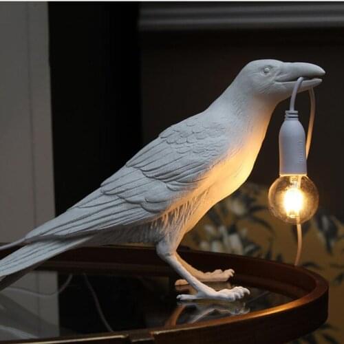 Animal Raven Wall Light Indoor Decoration Wall Lamp Bedroom Bedside Living Room Aisle Corridor Staircase Lamp Decoration