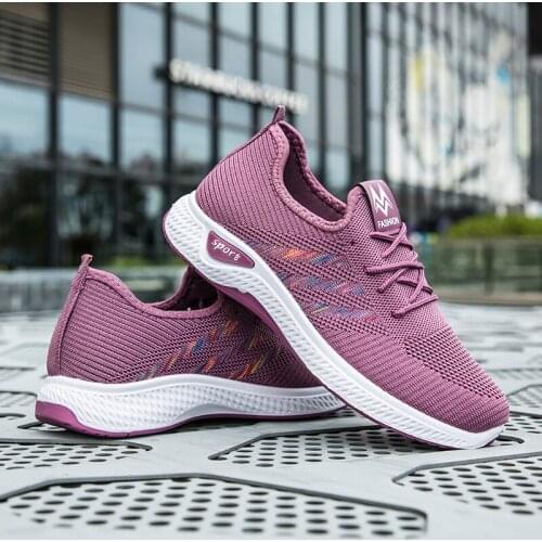 2021 New Womens Vulcanize Shoes Increased Sneakers Ladies Fashion Casual Breathable Outdoor Shoes Flat Nonslip Sock Shoes Woman
