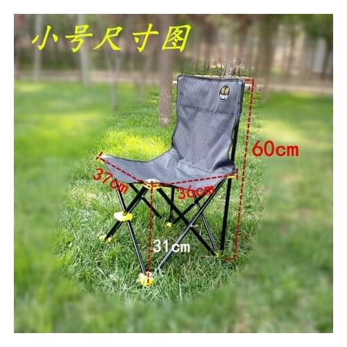 Furniture garden furniture portable folding chair fishing chair camping stoel kamp