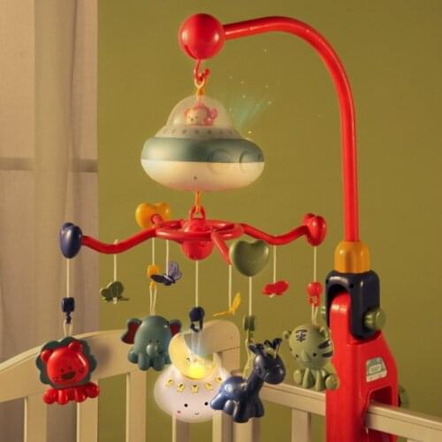 Cartoon Baby Rattles Crib Mobile Room Decor Baby Toys 0 12 Months Educational Babies Toys Juguetes Para Bebes Rattle Toys AC50YL