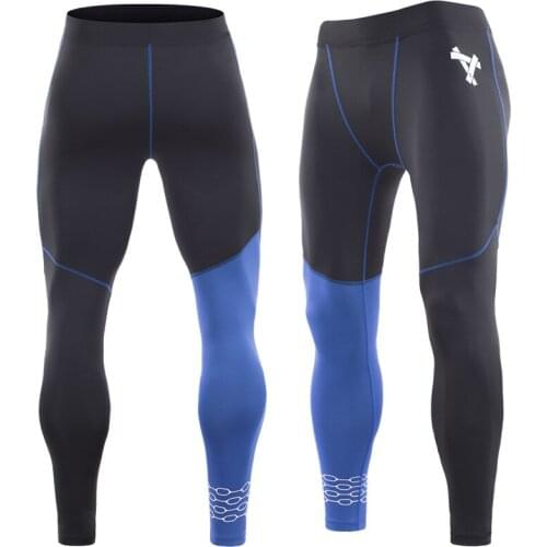 Men Running Fitness Tights Pro Compress Yoga Pants Quick Dry GYM Sports Leggings Workout Basketball Exercise Clothing