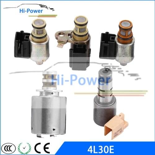 5PCS OEM 4L30E Transmission Solenoid Kit for Isuzu Trooper Rodeo Passport 1990-99 OEM 4L30E