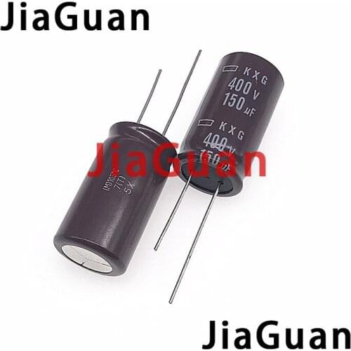 10pcs NEW NIPPON KXG 400V150UF 18x35MM NCC 150uf/400v electrolytic Capacitor 150UF 400V CHEMI-CON kxg 400v 150uf