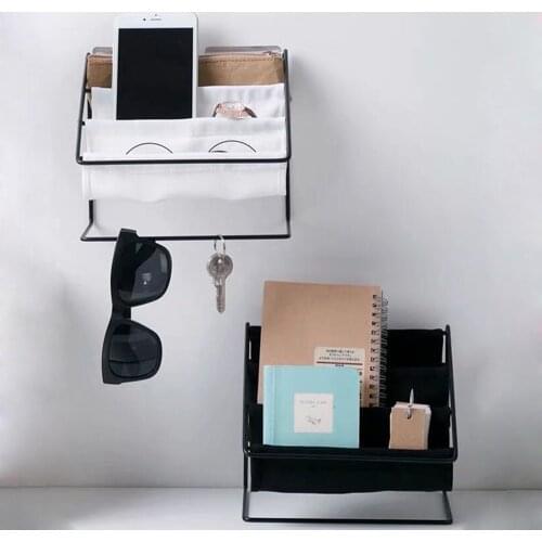 Makeup Office desk storage rack desk organizer phone storage shelf organizer to shelves Jewelry Storage box Storage box